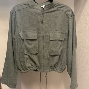 Max Studio Linen-Blend Jacket‎ Women's Size M